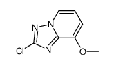 2-chloro-8-methoxy[1,2,4]triazolo[1,5-a]pyridine结构式