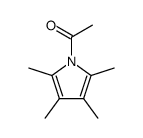 1H-Pyrrole, 1-acetyl-2,3,4,5-tetramethyl- (9CI)结构式