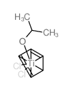 Titanium, dichloro(h5-2,4-cyclopentadien-1-yl)(2-propanolato)-结构式