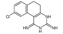 9-chloro-5,6-dihydrobenzo[f]quinazoline-1,3-diamine结构式