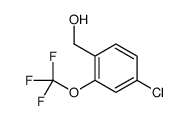 [4-chloro-2-(trifluoromethoxy)phenyl]methanol结构式
