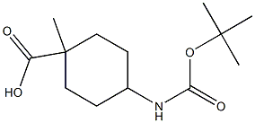 4-((Tert-Butoxycarbonyl)Amino)-1-Methylcyclohexanecarboxylic Acid picture