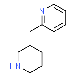 2-(piperidin-3-ylmethyl)pyridine Structure