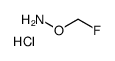 O-(fluoromethyl)hydroxylamine hydrochloride结构式
