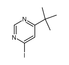 4-t-butyl-6-iodopyrimidine Structure