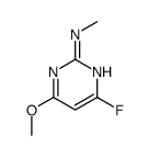 2-Pyrimidinamine,4-fluoro-6-methoxy-N-methyl-(9CI)结构式