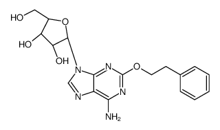 2-(2-Phenylethoxy)adenosine Structure