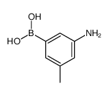 3-Amino-5-methylphenylboronic acid结构式