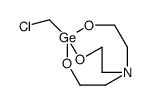 5-(chloromethyl)-4,6,11-trioxa-1-aza-5-germabicyclo[3.3.3]undecane Structure