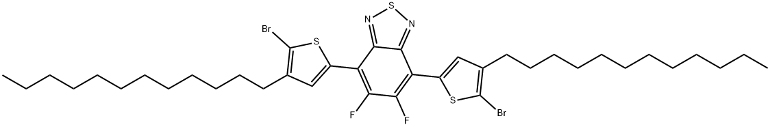 4,7-双(5-溴-4-十二烷基噻吩-2-基)-5,6-二氟苯并[c][1,2,5]噻二唑图片