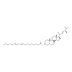 ergosta-7,22-dien-3-yl linoleate结构式