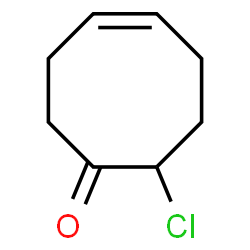 4-Cycloocten-1-one,8-chloro-,(Z)- (9CI)结构式