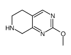 2-methoxy-5,6,7,8-tetrahydropyrido[3,4-d]pyrimidine Structure