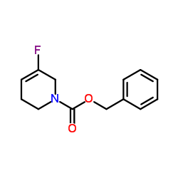 1-Cbz-5-fluoro-3,6-dihydro-2H-pyridine Structure