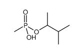 1,2-DIMETHYLPROPYL HYDROGEN METHYLPHOSPHONATE structure