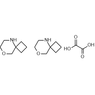 8-Oxa-5-azaspiro[3.5]nonane hemioxalate Structure