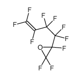 trifluoro(1,1,2,2,3,4,4-heptafluorobut-3-enyl)oxirane结构式