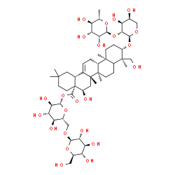 medicago-saponin P(1)结构式