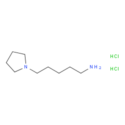 5-(Pyrrolidin-1-yl)pentan-1-aMine dihydrochloride Structure