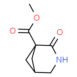 Methyl 2-oxo-3-azabicyclo[3.1.1]heptane-1-carboxylate结构式