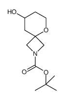 tert-butyl 8-hydroxy-5-oxa-2-azaspiro[3.5]nonane-2-carboxylate Structure