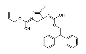 Fmoc-D-Dap(Aloc)-OH structure