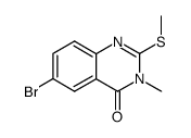 6-bromo-3-methyl-2-methylsulfanyl-3H-quinazolin-4-one Structure