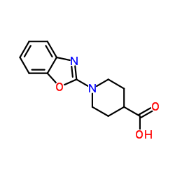 1-(1,3-BENZOXAZOL-2-YL)PIPERIDINE-4-CARBOXYLIC ACID structure