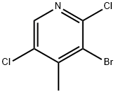 3-Bromo-2,5-dichloro-4-methylpyridine Structure
