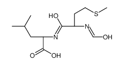 (2S)-2-[[(2S)-2-formamido-4-methylsulfanylbutanoyl]amino]-4-methylpentanoic acid Structure