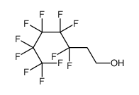 3,3,4,4,5,5,6,6,7,7,7-undecafluoroheptan-1-ol结构式