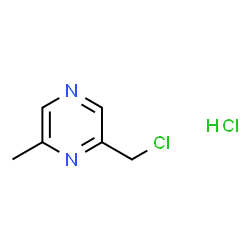 2-(Chloromethyl)-6-methylpyrazine hydrochloride structure