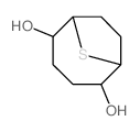 9-thiabicyclo[4.2.1]nonane-2,5-diol structure