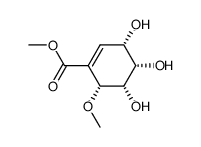 (+)-Pericosine B Structure