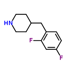 4-(2,4-Difluorobenzyl)piperidine Structure