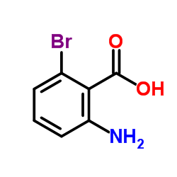 2-Amino-6-bromobenzoic acid structure