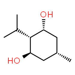 1,3-Cyclohexanediol,5-methyl-2-(1-methylethyl)-,(1R,2alpha,3R,5bta)-(9CI)结构式