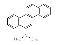 N,N-dimethylchrysen-6-amine Structure
