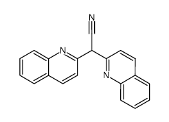 bis(2-quinolyl)acetonitrile Structure