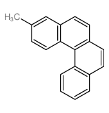 Benzo[c]phenanthrene,3-methyl- Structure