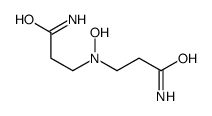 3-[(3-amino-3-oxopropyl)-hydroxyamino]propanamide结构式