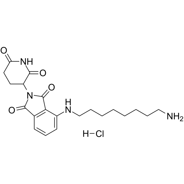 Thalidomide-NH-C8-NH2 hydrochloride图片