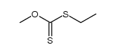 O-Methyl S-Ethyl Dithiocarbonate Structure