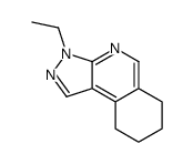 3H-Pyrazolo[3,4-c]isoquinoline,3-ethyl-6,7,8,9-tetrahydro-(9CI) structure