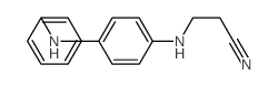 3-[(4-anilinophenyl)amino]propanenitrile结构式