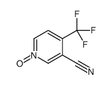 4-(Trifluoromethyl)nicotinonitrile 1-oxide Structure