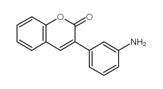 3-(3-氨基苯基)-2H-色烯-2-酮结构式