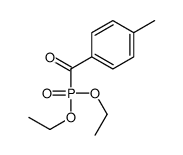 diethoxyphosphoryl-(4-methylphenyl)methanone结构式