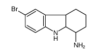 6-溴-2,3,4,9-四氢-1H-咔唑-1-胺结构式