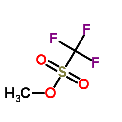 Methyl trifluoromethanesulfonate structure